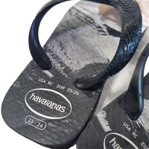 Boys Havaianas Flip flops Size 9 toddler - Picture 2 of 3